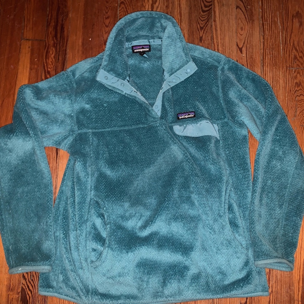 Teal Patagonia Pullover